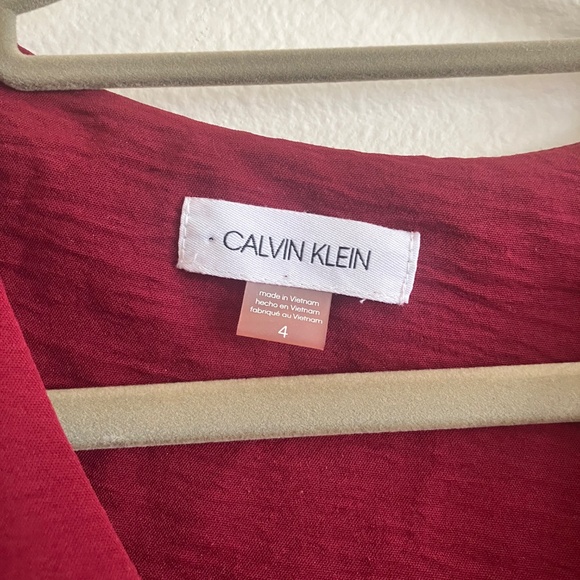 Calvin Klein red dress - Picture 3 of 4